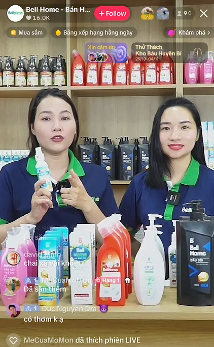 Bell Home live commerce