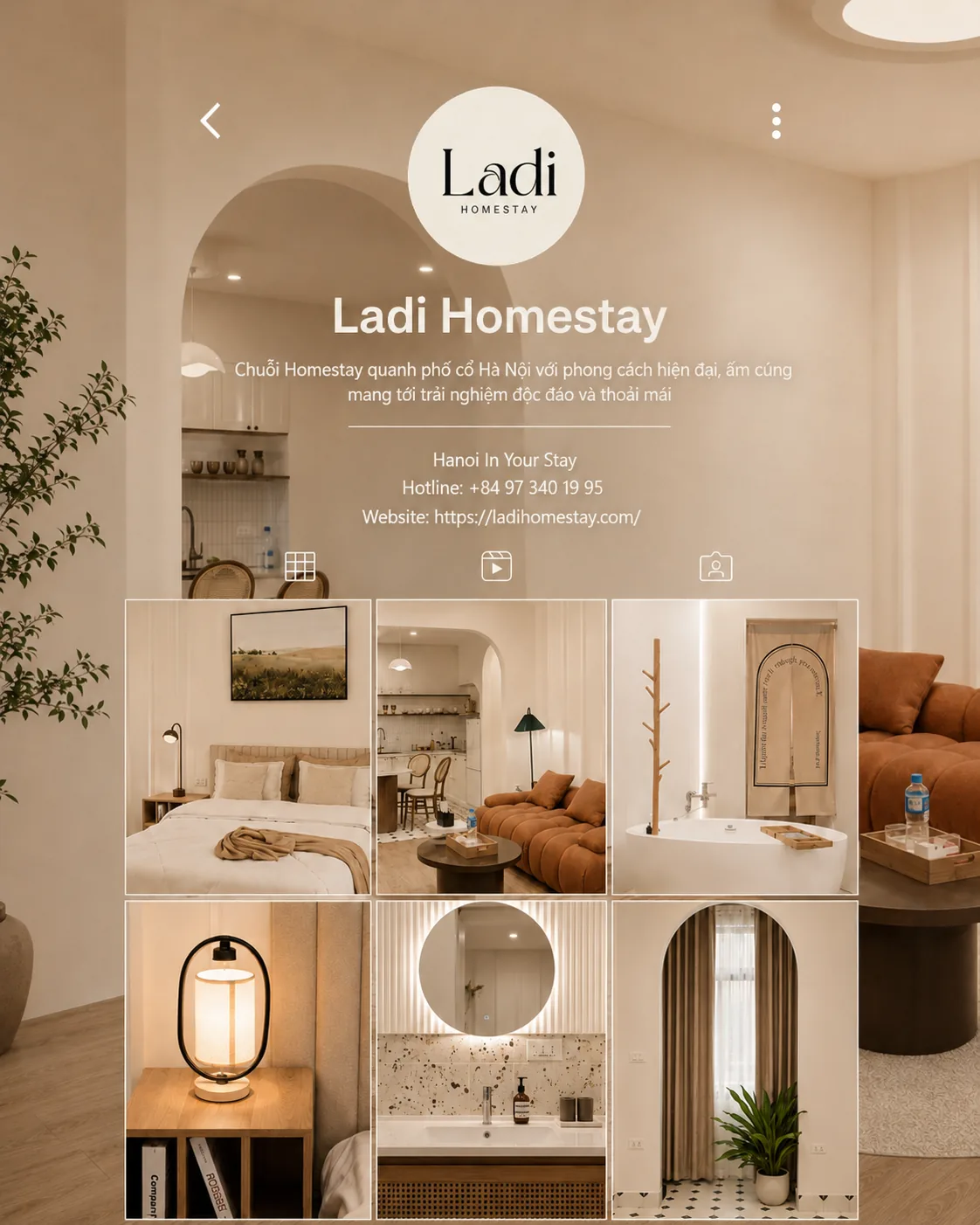 Ladi homestay brand